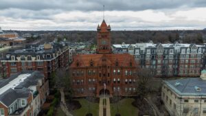 Old DuPage County Courthouse Aerial