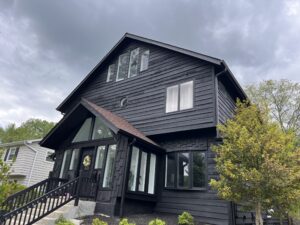 Storm damage roof repair