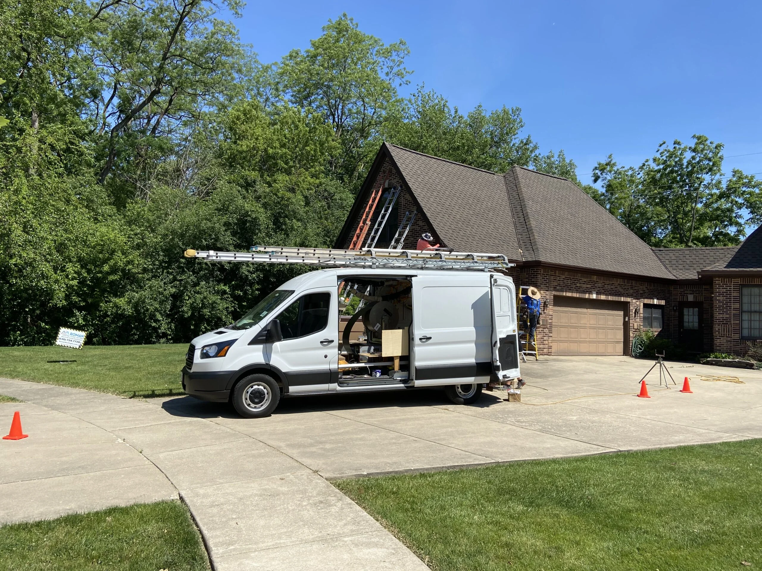 Asphalt shingle roof