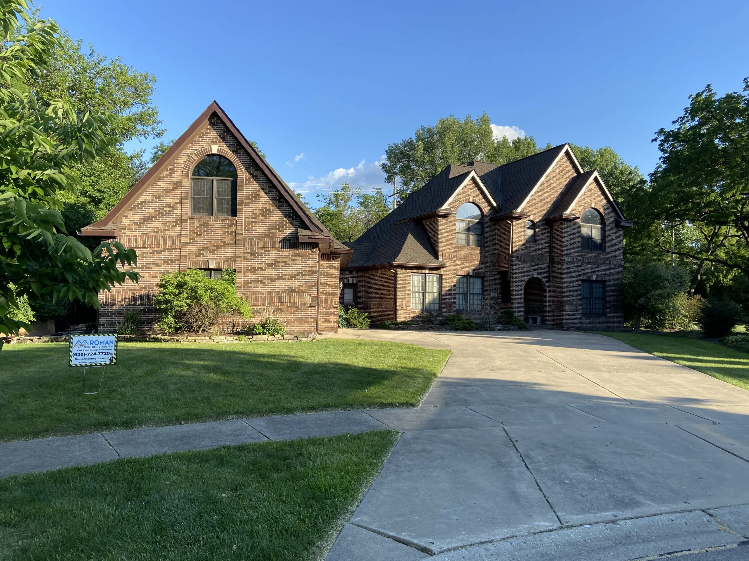 Asphalt shingle roof