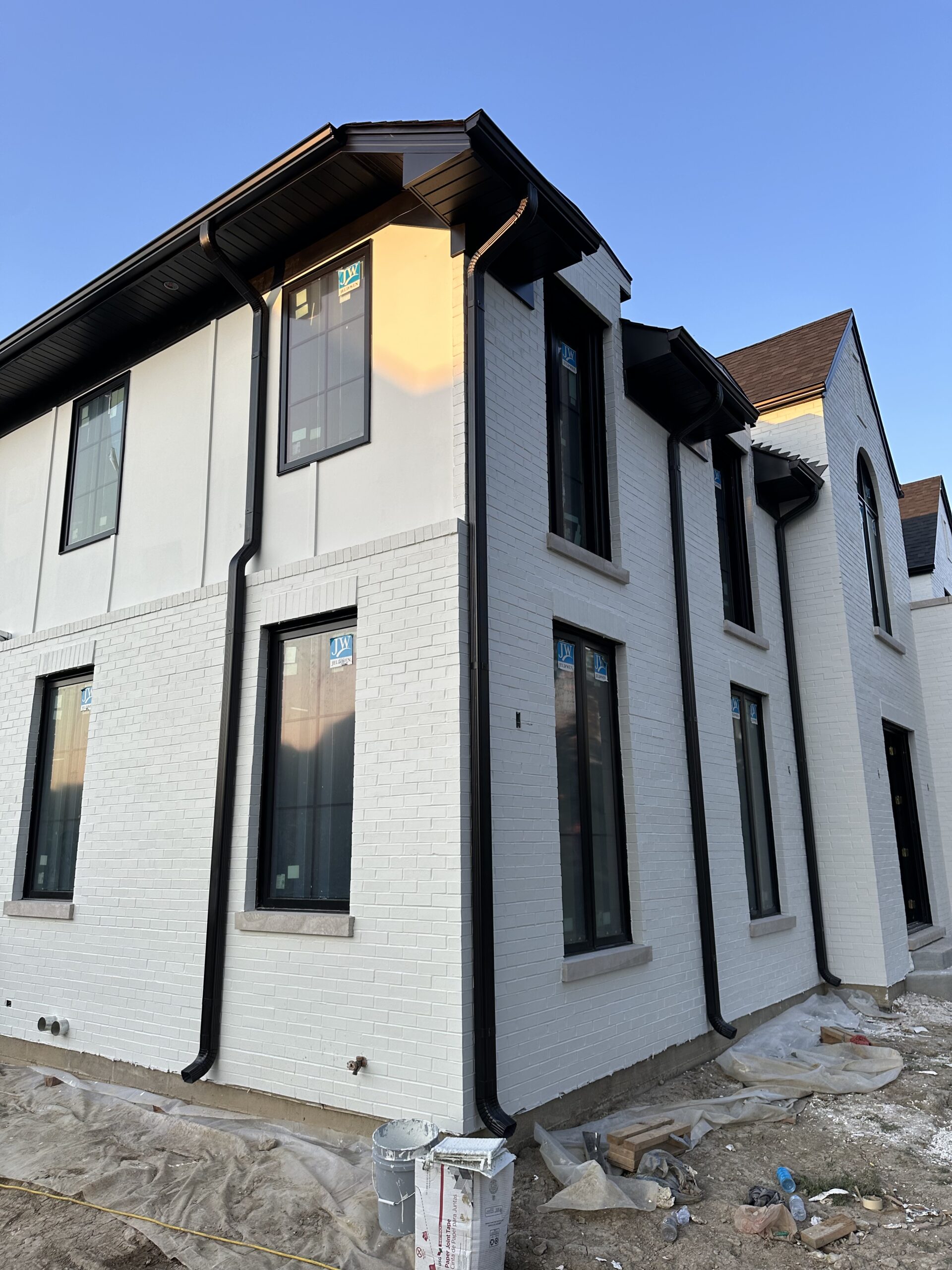 Storm damage roof repair